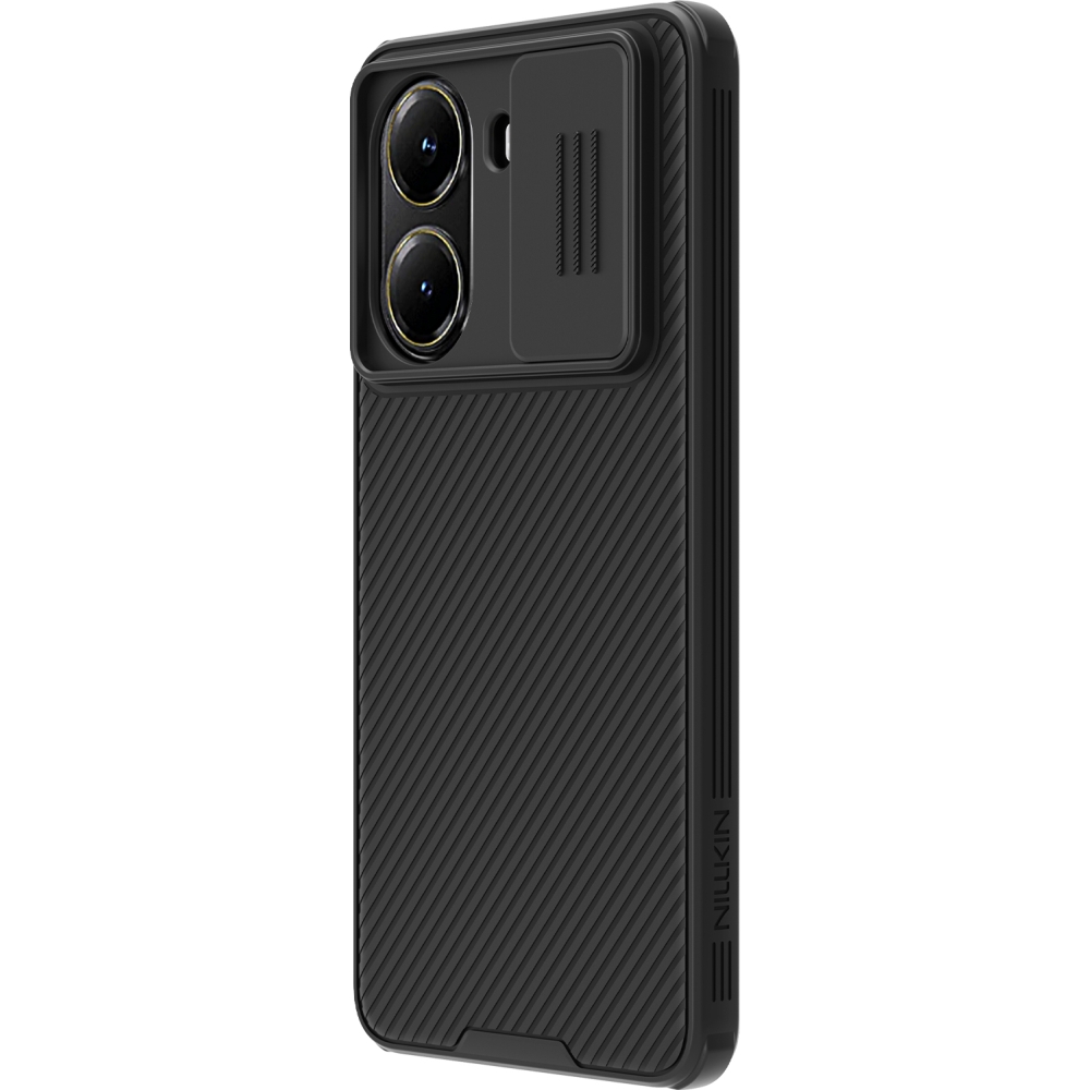Etui z ochroną aparatu Nillkin CamShield Pro do Xiaomi Poco X7 Pro, czarne